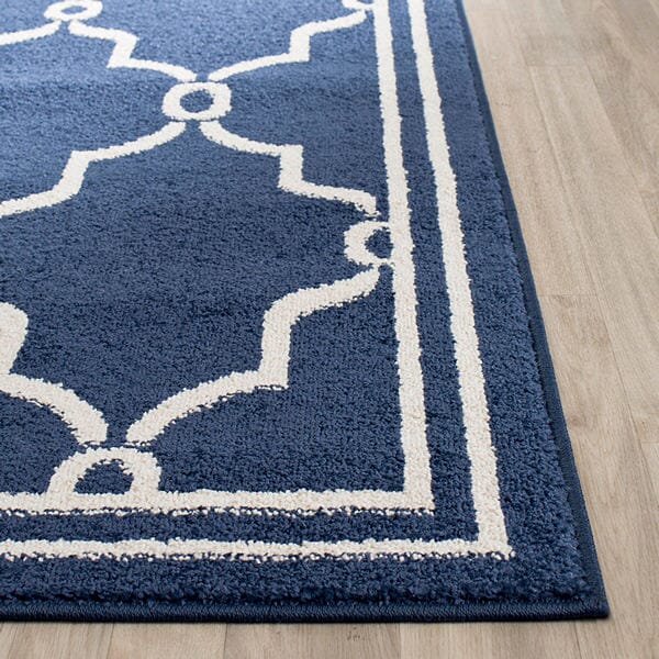 Safavieh Amherst Amt414P Navy / Beige Rugs.