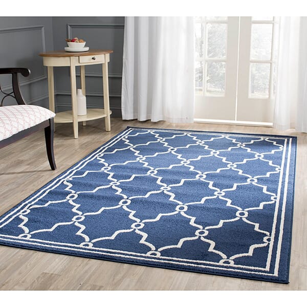 Safavieh Amherst Amt414P Navy / Beige Rugs.