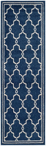 Safavieh Amherst Amt414P Navy / Beige Rugs.
