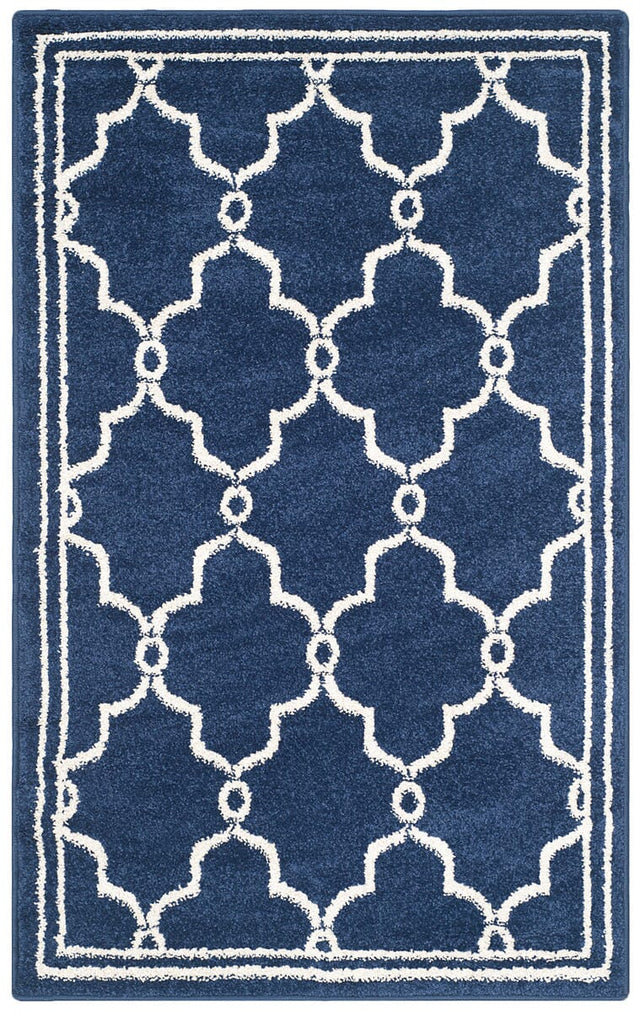 Safavieh Amherst Amt414P Navy / Beige Rugs.