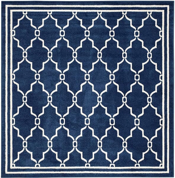 Safavieh Amherst Amt414P Navy / Beige Rugs.