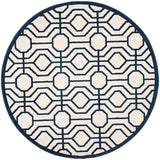 Safavieh Amherst Amt416M Ivory / Navy Rugs.