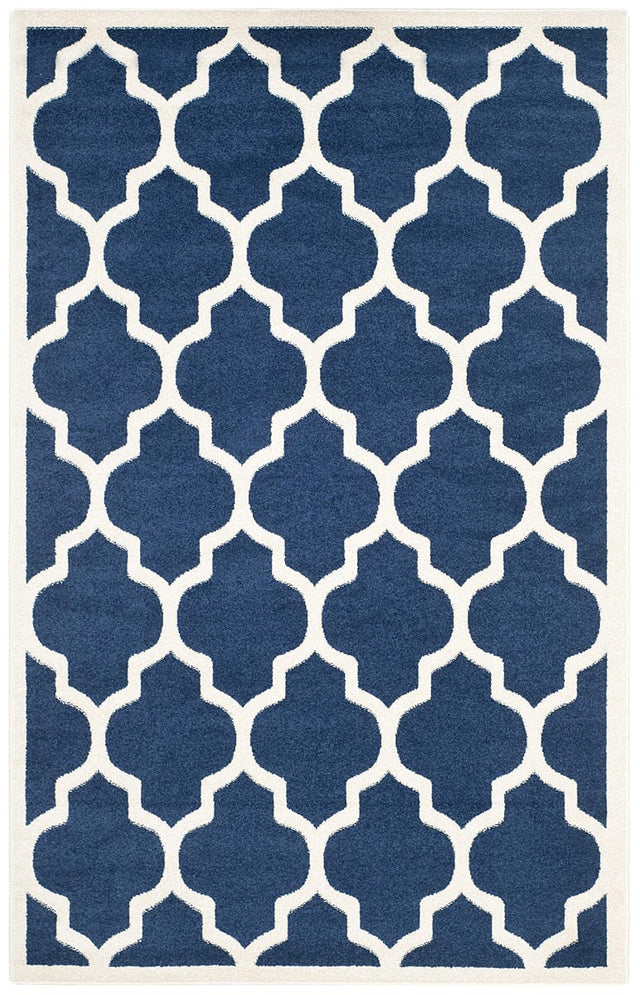 Safavieh Amherst Amt420P Navy / Beige Rugs.