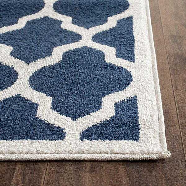 Safavieh Amherst Amt420P Navy / Beige Rugs.