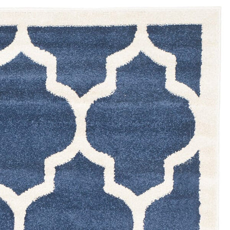 Safavieh Amherst Amt420P Navy / Beige Rugs.