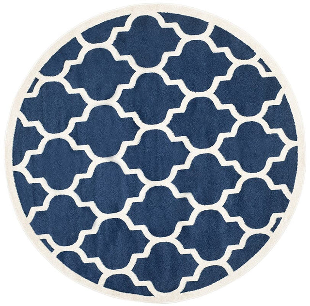 Safavieh Amherst Amt420P Navy / Beige Rugs.