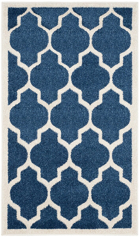 Safavieh Amherst Amt420P Navy / Beige Rugs.