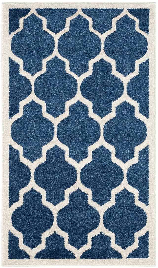 Safavieh Amherst Amt420P Navy / Beige Rugs.