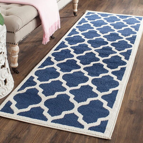 Safavieh Amherst Amt420P Navy / Beige Rugs.