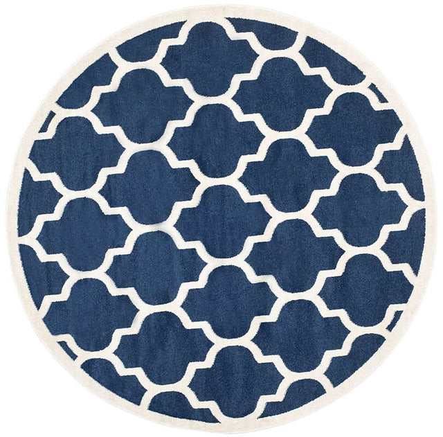 Safavieh Amherst Amt420P Navy / Beige Rugs.