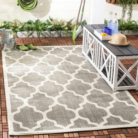 Safavieh Amherst Amt420R Dark Grey / Beige Rugs.