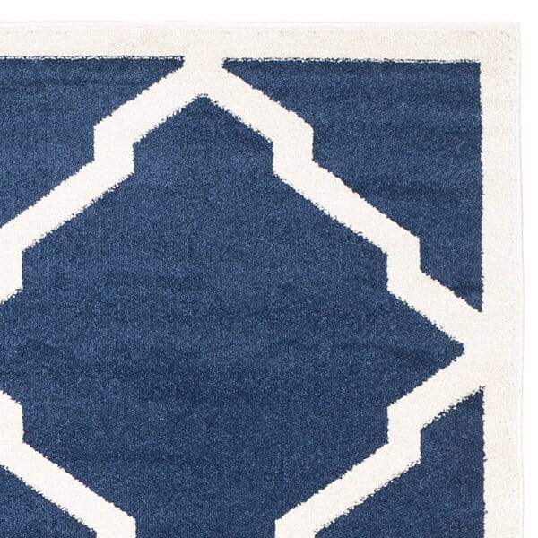 Safavieh Amherst Amt421P Navy / Beige Rugs.