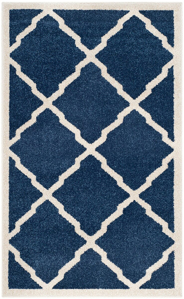 Safavieh Amherst Amt421P Navy / Beige Rugs.