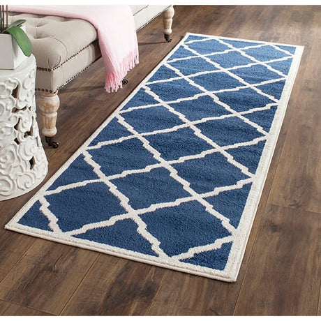 Safavieh Amherst Amt421P Navy / Beige Rugs.