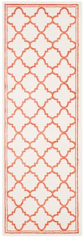 Safavieh Amherst Amt422F Beige / Orange Rugs.