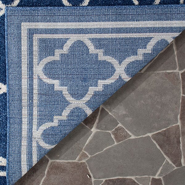 Safavieh Amherst Amt422P Navy / Beige Rugs.