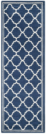 Safavieh Amherst Amt422P Navy / Beige Rugs.