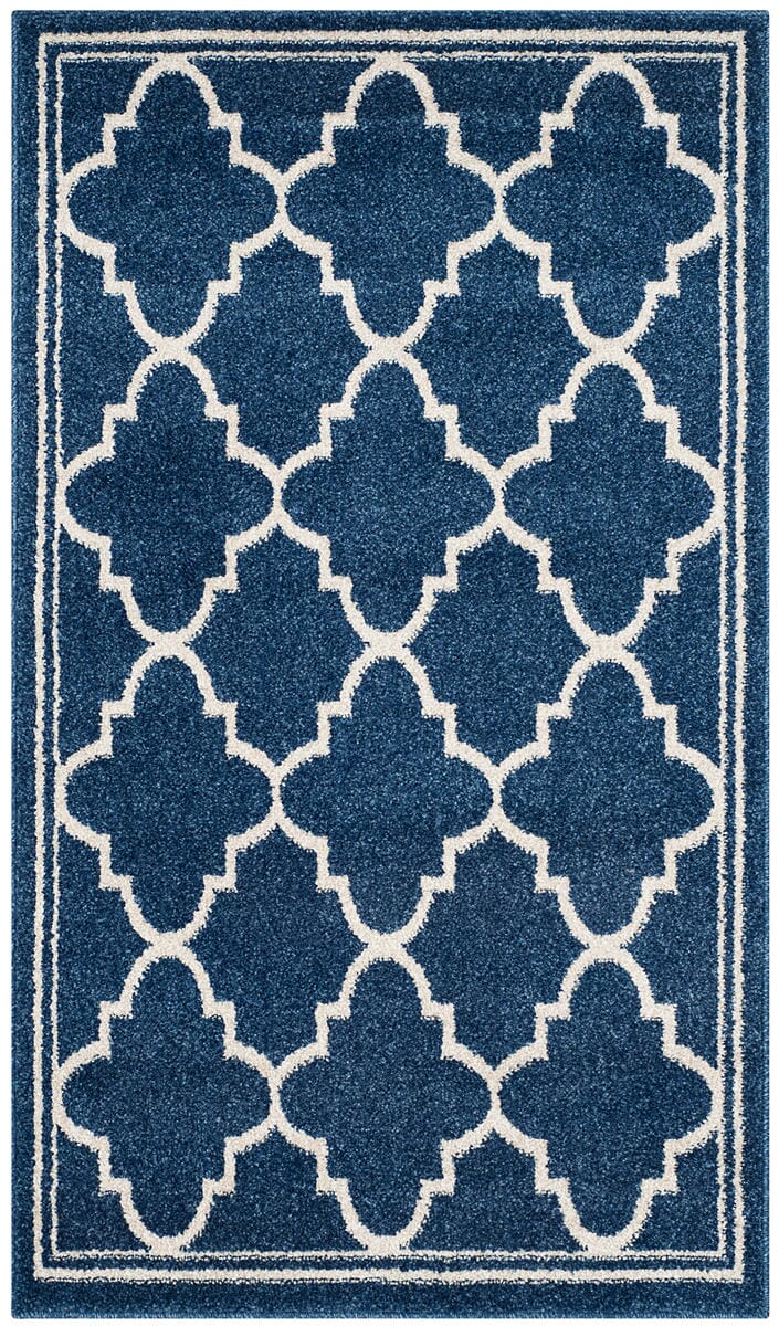 Safavieh Amherst Amt422P Navy / Beige Rugs.
