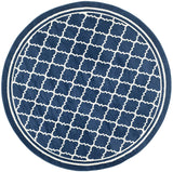 Safavieh Amherst Amt422P Navy / Beige Rugs.
