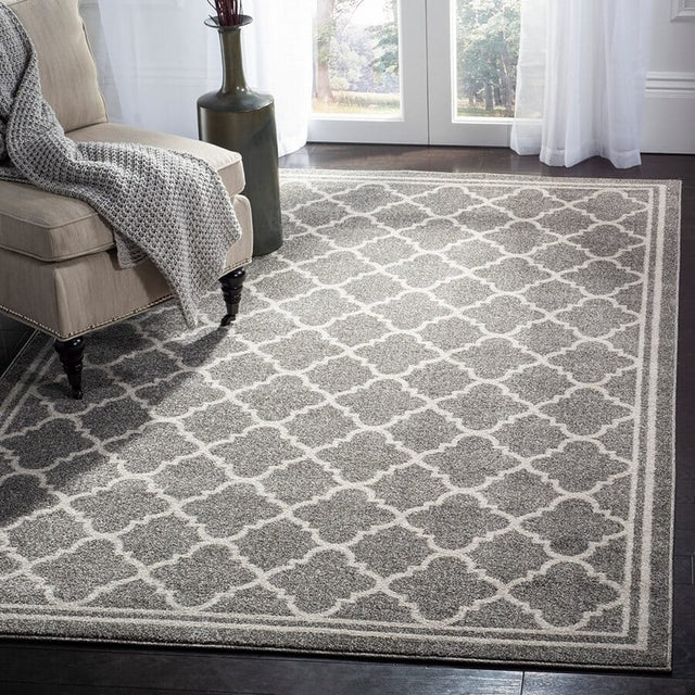 Safavieh Amherst Amt422R Dark Grey / Beige Rugs.