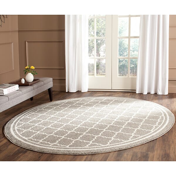 Safavieh Amherst Amt422R Dark Grey / Beige Rugs.