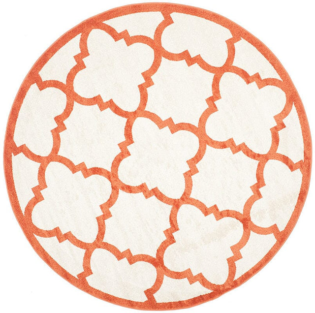 Safavieh Amherst Amt423F Beige / Orange Rugs.