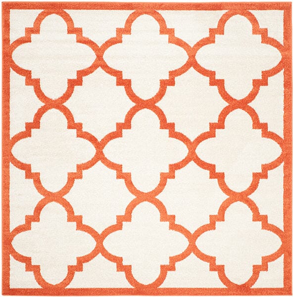 Safavieh Amherst Amt423F Beige / Orange Rugs.