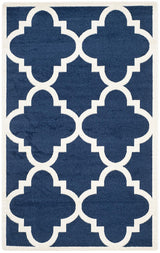 Safavieh Amherst Amt423P Navy / Beige Rugs.