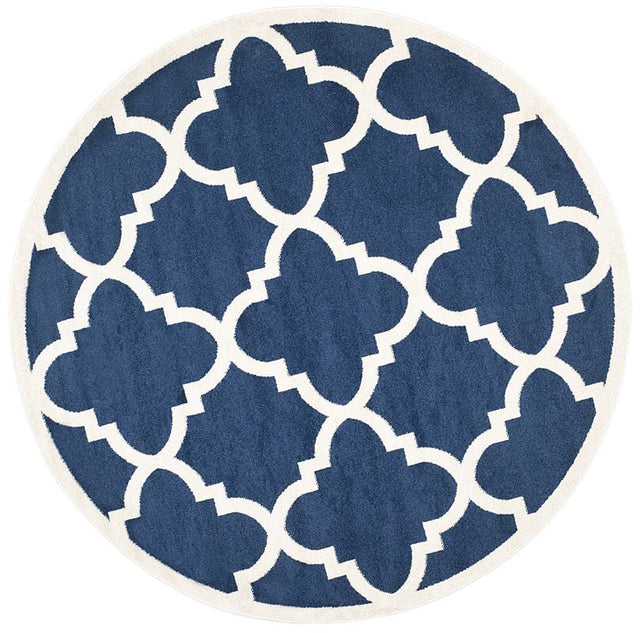 Safavieh Amherst Amt423P Navy / Beige Rugs.