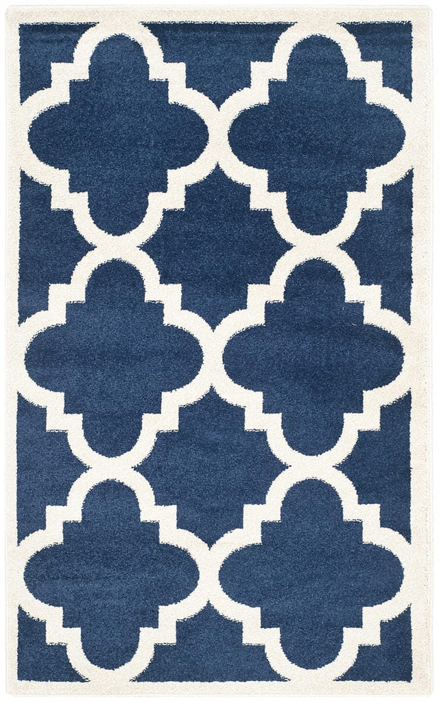 Safavieh Amherst Amt423P Navy / Beige Rugs.