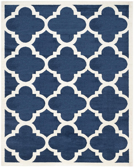 Safavieh Amherst Amt423P Navy / Beige Rugs.