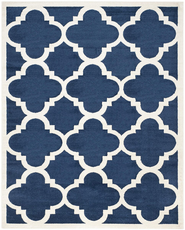 Safavieh Amherst Amt423P Navy / Beige Rugs.