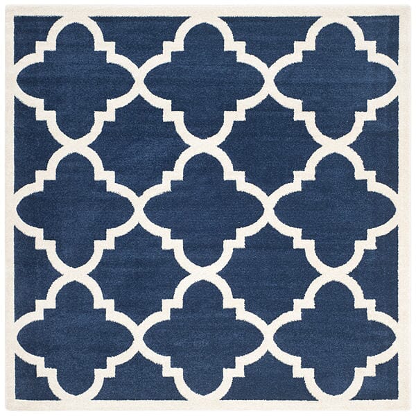 Safavieh Amherst Amt423P Navy / Beige Rugs.