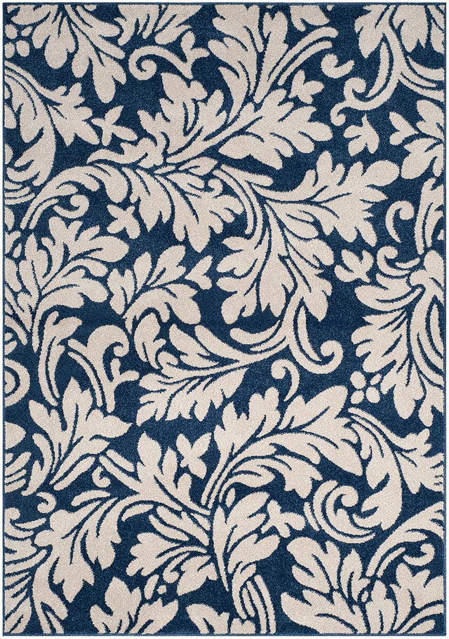 Safavieh Amherst Amt425P Navy / Ivory Rugs.