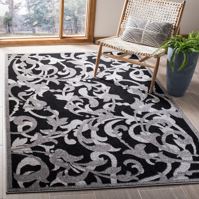 Safavieh Amherst Amt428G Anthracite / Light Grey Rugs.