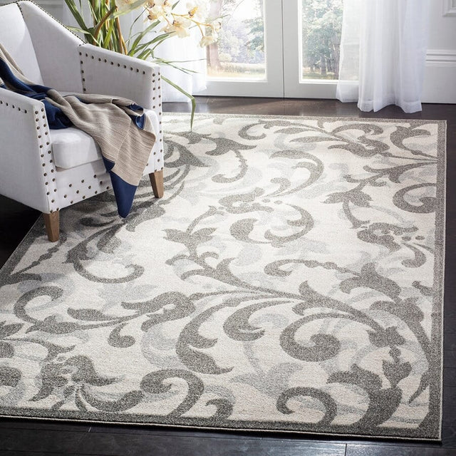 Safavieh Amherst Amt428K Ivory / Grey Rugs.