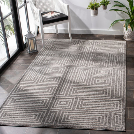 Safavieh Amherst Amt430C Grey/Ivory Rug.