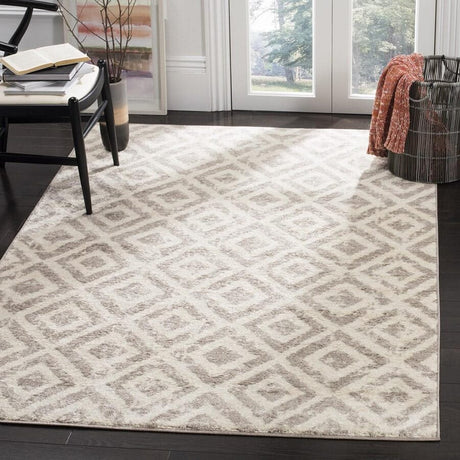 Safavieh Amsterdam Ams105A Ivory/Mauve Rug.