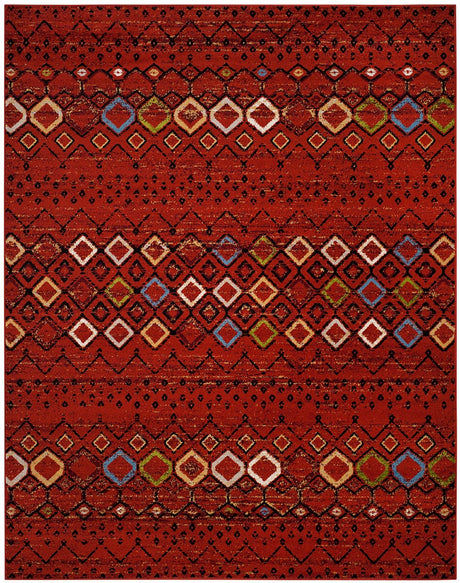 Safavieh Amsterdam Ams108D Terracotta/Multi Rug.