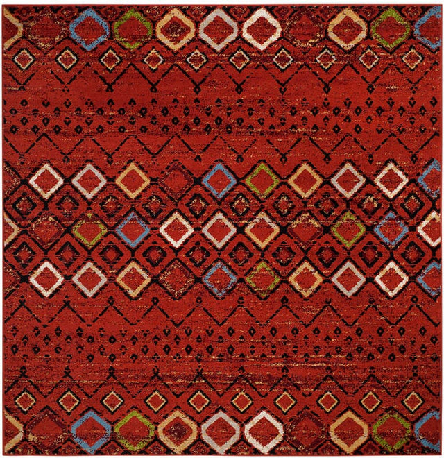 Safavieh Amsterdam Ams108D Terracotta/Multi Rug.