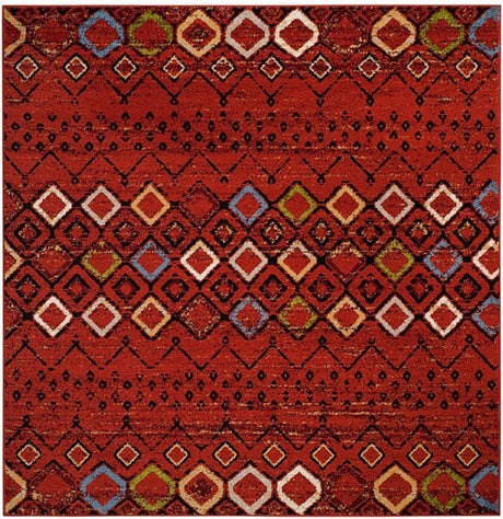 Safavieh Amsterdam Ams108D Terracotta/Multi Rug.