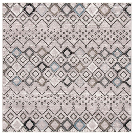 Safavieh Amsterdam Ams108F Light Grey/Brown Rugs.