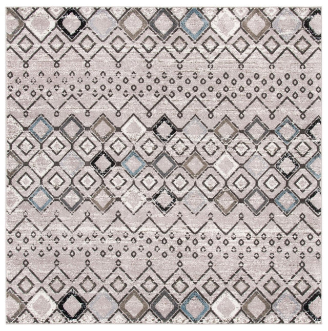 Safavieh Amsterdam Ams108F Light Grey/Brown Rugs.