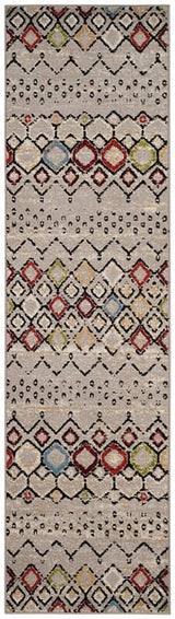 Safavieh Amsterdam Ams108G Light Grey/Multi Rug.