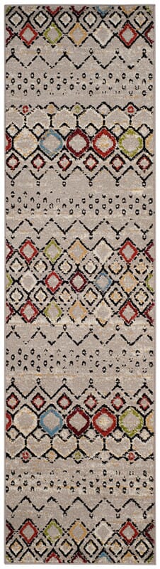 Safavieh Amsterdam Ams108G Light Grey/Multi Rug.