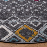 Safavieh Amsterdam Ams108H Dark Grey/Ivory Rugs.