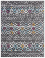 Safavieh Amsterdam Ams108H Dark Grey/Ivory Rugs.