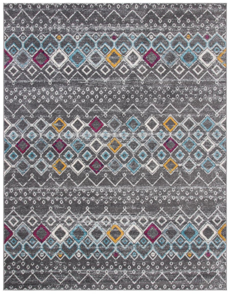 Safavieh Amsterdam Ams108H Dark Grey/Ivory Rugs.