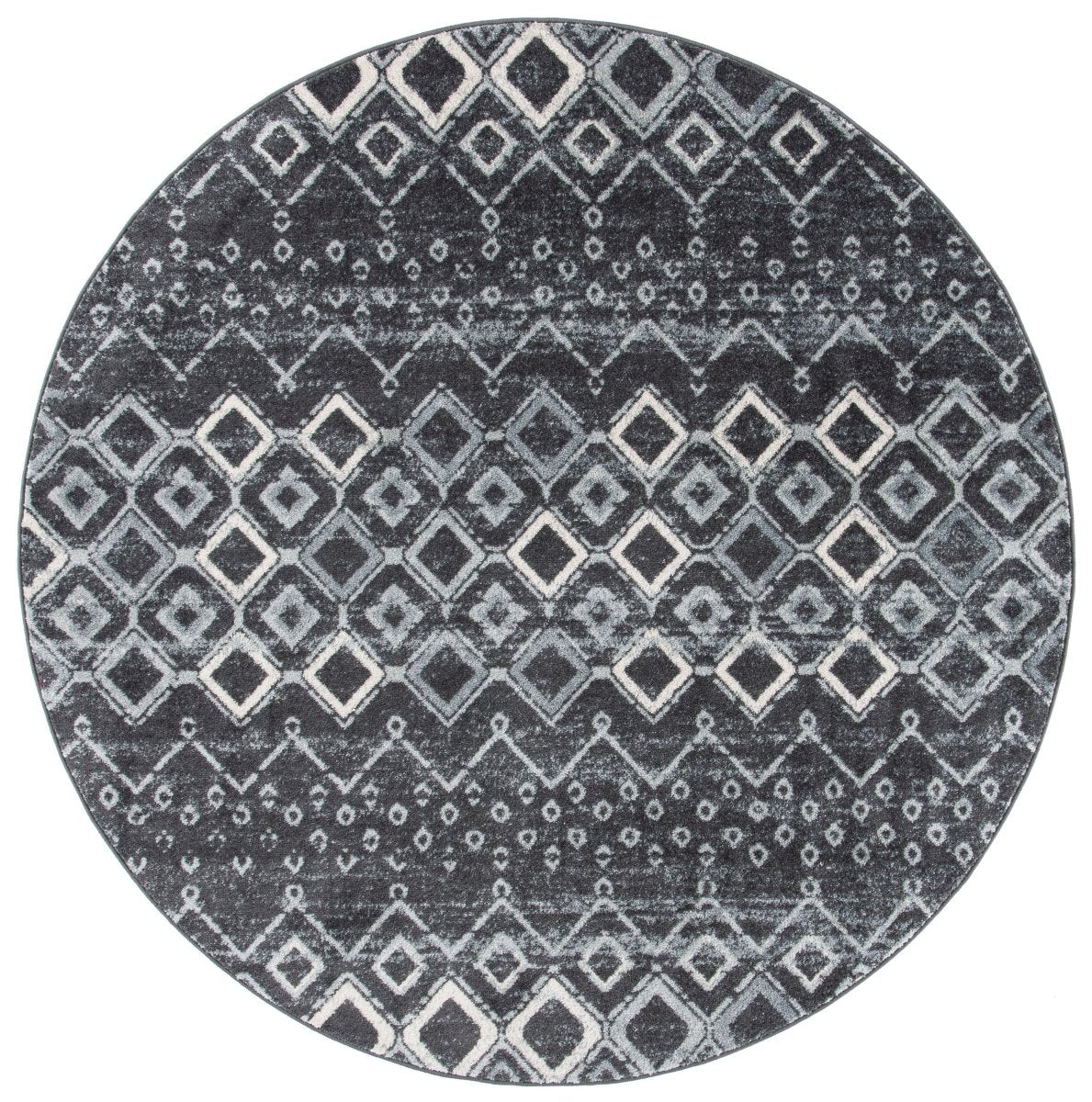 Safavieh Amsterdam Ams108J Dark Grey/Light Grey Rugs.