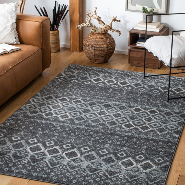 Safavieh Amsterdam Ams108J Dark Grey/Light Grey Rugs.